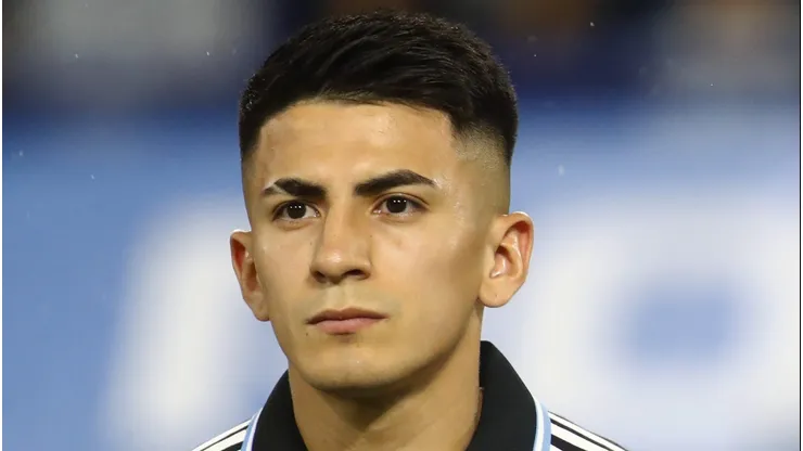 Thiago Almada atuando pela Seleção da Argentina pela Copa do Mundo 2026