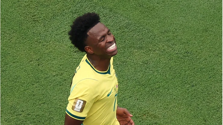 Vinicius Júnior foi bem durante a Copa do Mundo 2026 Foto: Dan Mullan/Getty Images