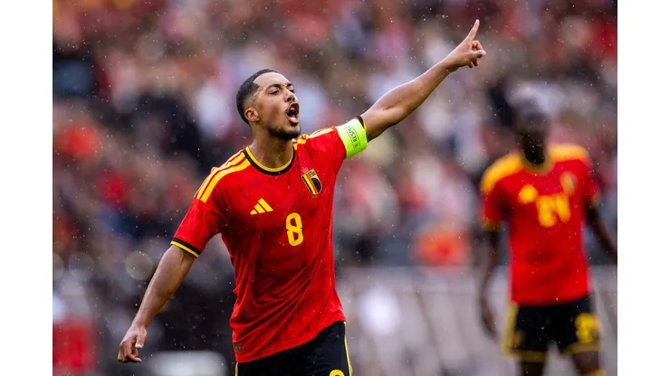 Youri Tielemans, da Bélgica | Crédito: René Nijhuis / Alamy Stock Photo