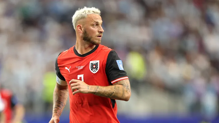 Arnautovic na Copa de 2026. (Photo by Charlotte Wilson/Getty Images)