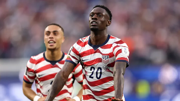 Balogun pelos EUA. (Photo by Richard Heathcote/Getty Images)