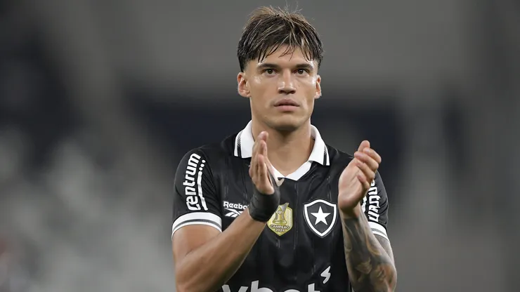 Joaquin Correa jogador do Botafogo durante partida contra o Corinthians no estadio Engenhao pelo campeonato Brasileiro A 2025. Foto: Thiago Ribeiro/AGIF