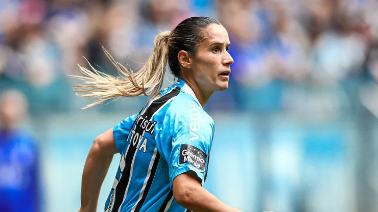 Daniela Montoya se despede das Mosqueteiras - Foto: Angelo Pieretti/Grêmio