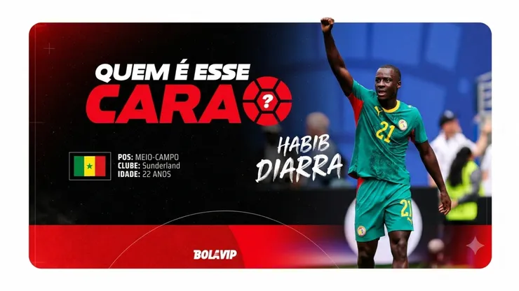 Habib Diarra é uma das principais promessas do futebol africano Foto: Fran Santiago/Getty Images