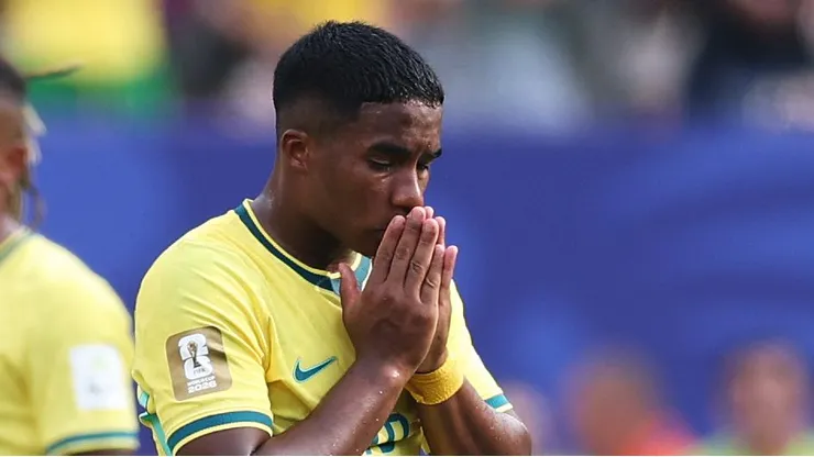 Endrick vai precisar se provar novamente no Real Madrid. Foto: Justin Setterfield/Getty Images