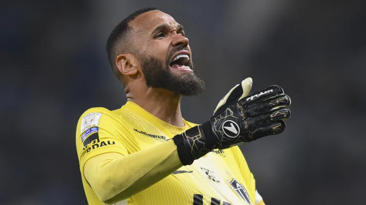 Everson defende o Atlético-MG. Foto: Pedro Vilela/Getty Images