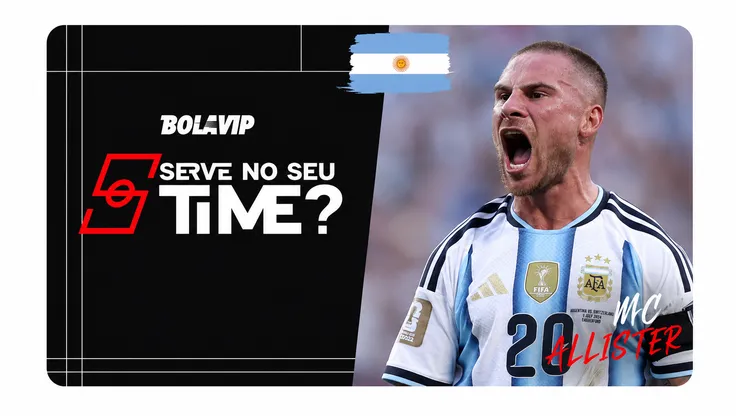 Mac Allister marcou o primeiro gol da Argentina