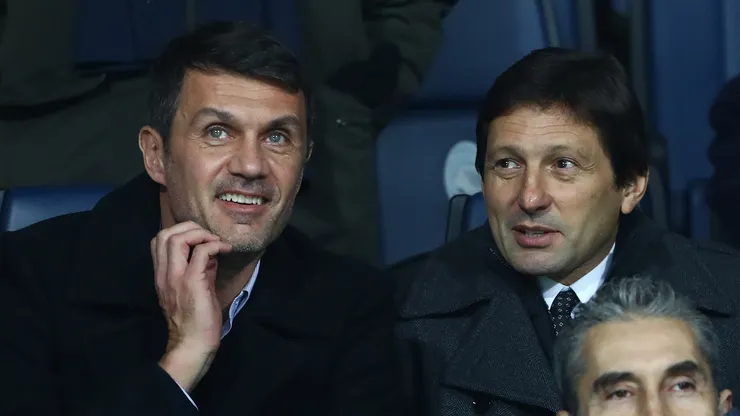 Maldini e Leonardo trabalharão juntos na seleção italiana