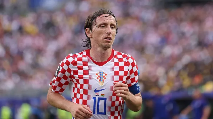 Modric pode fazer sua despedida pela seleção da Croácia. Foto: Darrian Traynor/Getty Images