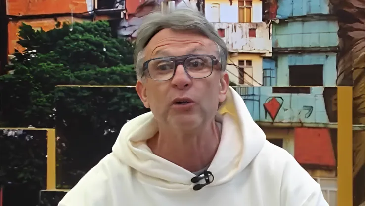 Craque Neto se revolta com eliminação do Brasil. Foto: Reprodução/YouTube Os Donos da Bola.