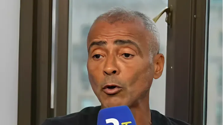 Romário durante o programa Hora dos Craques. Foto: Reprodução/YouTube.