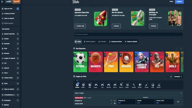 A Stake conta com clube vip para seus apostadores | Crédito: Reprodução / Stake