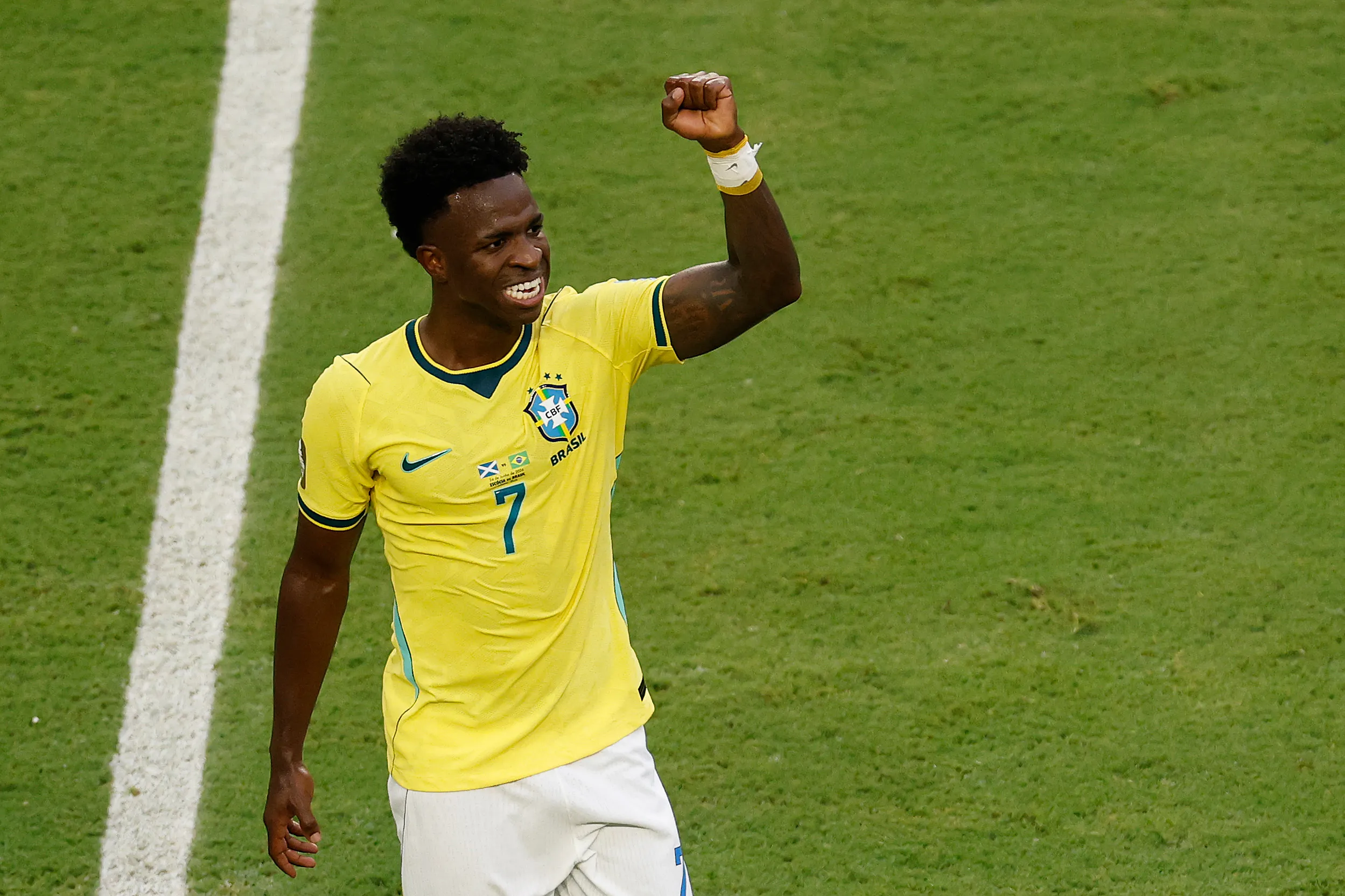 Vinícius Júnior. Foto: Michael Reaves/Getty Images