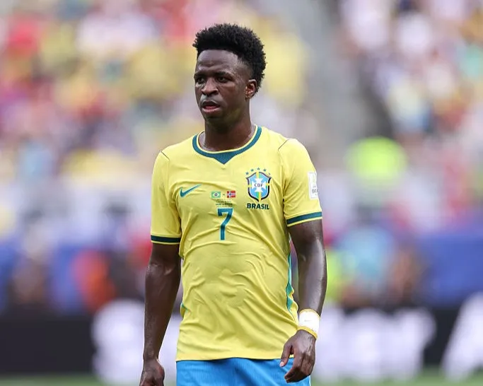 Vinicius Júnior. Foto: Justin Setterfield/Getty Images